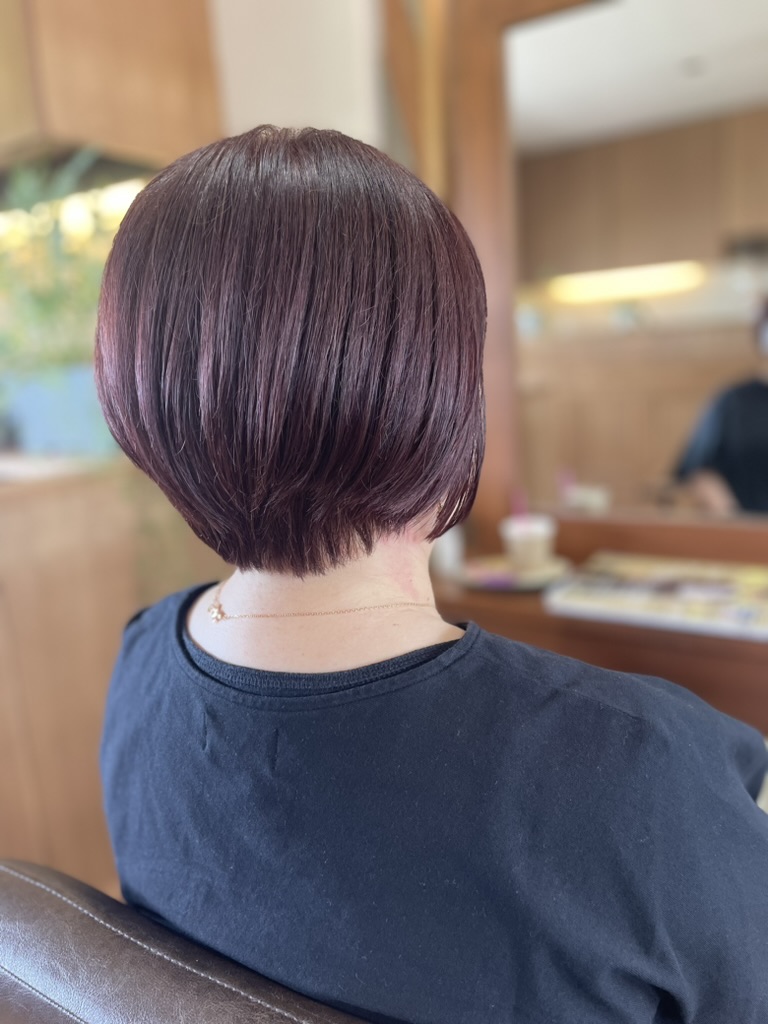 秋を感じるヘアカラー◎まだまだ暑いですが