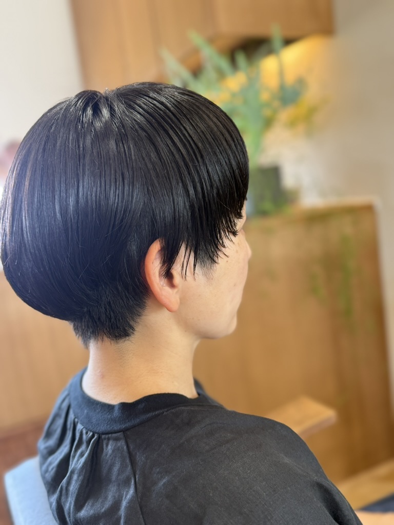 マッシュな気分のブラックショート◎ マッシュな気分のブラックショート◎