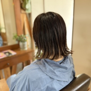 毛先のハイライトが可愛い◎