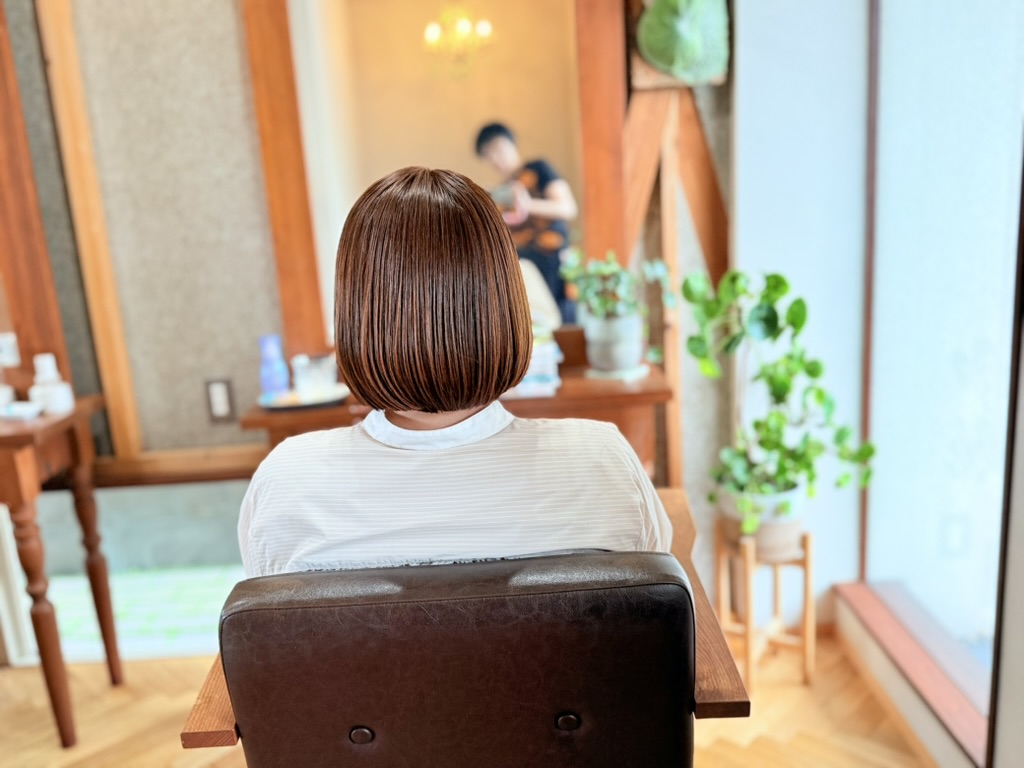 隠れ技のヘアカラーで◎ 隠れ技のヘアカラーで◎