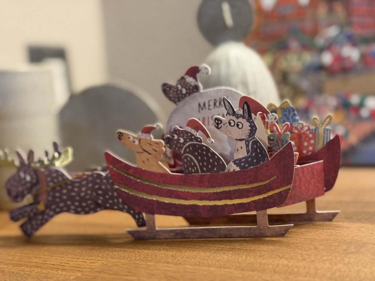 ポストカードに胸キュン